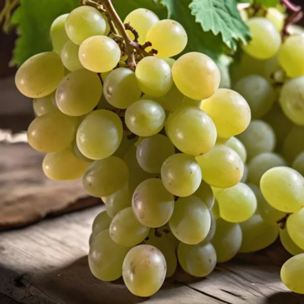Vinná réva Družba – bílá stolní odrůda hroznů, komplexně odolná – raně zrající