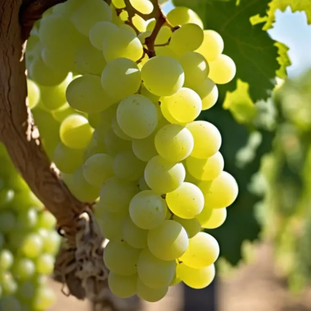 Vinná réva Sentinel Seedless – bílá bezsemenná stolní odrůda hroznů – raná