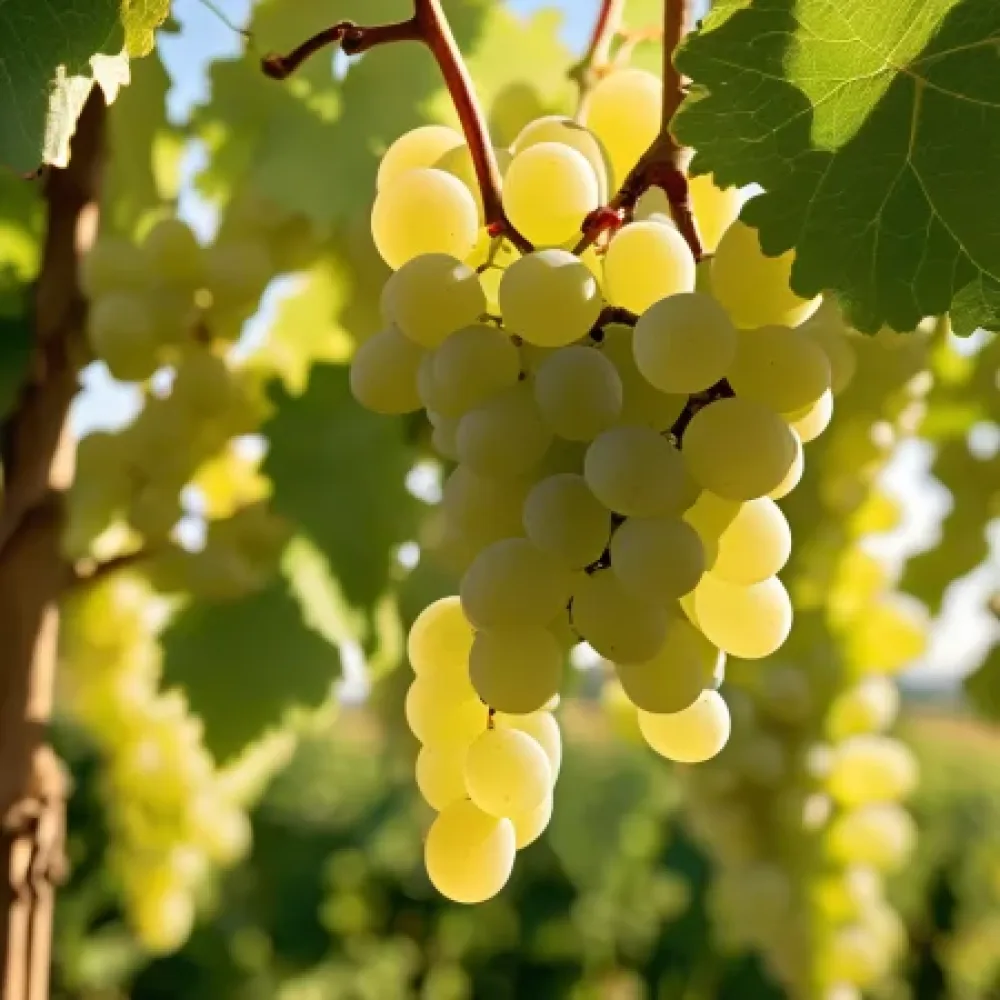 Vinná réva Nadežda – bílá stolní odrůda hroznů – velmi raná