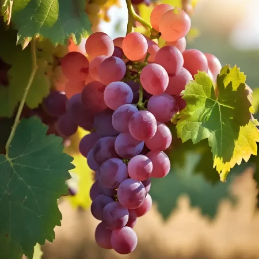 Vinná réva Red Globe – červená stolní – pozdní, růžová, velkoplodá