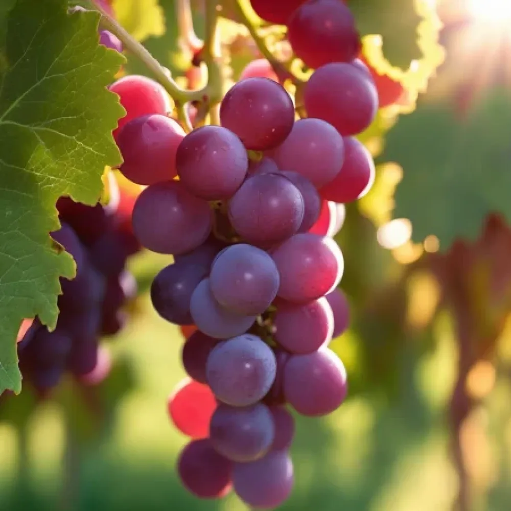Vinná réva Red Globe – červená stolní – pozdní, růžová, velkoplodá